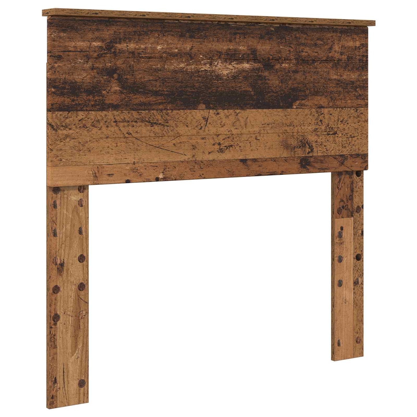 Struttura del letto con testiera Legno vecchio 100 x 200 cm | homemem39