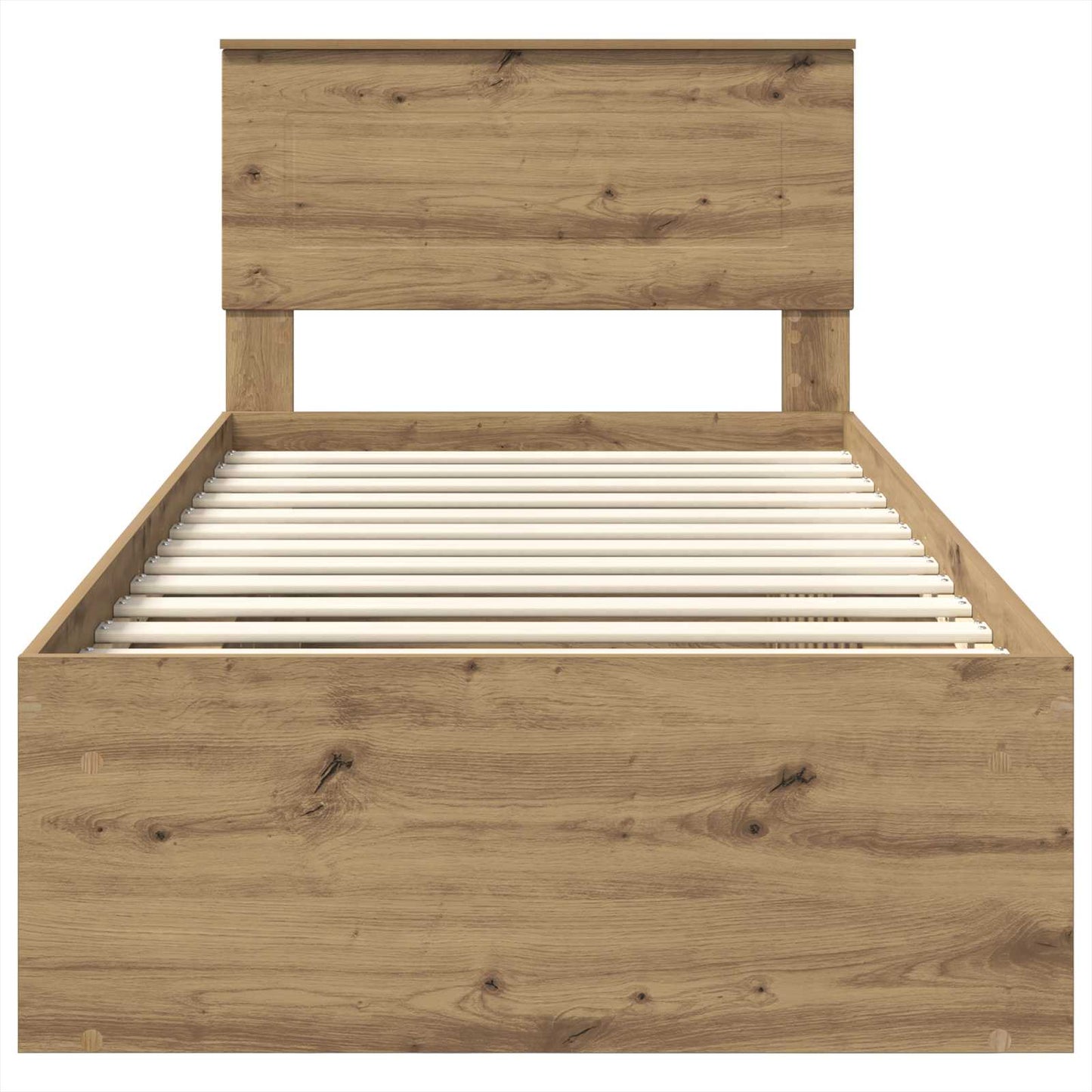 Struttura del letto Rovere Artigianale 100 x 200 cm | homemem39