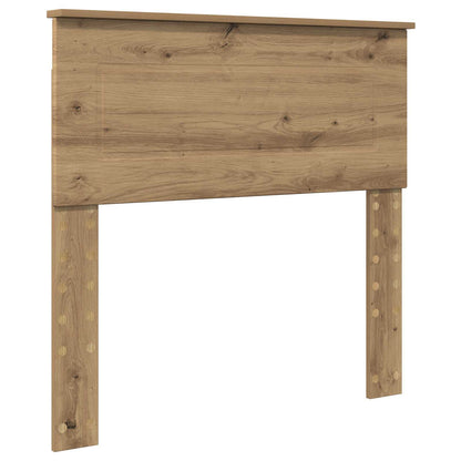 Struttura del letto con testiera Rovere Artigianale 90 x 190 cm | homemem39