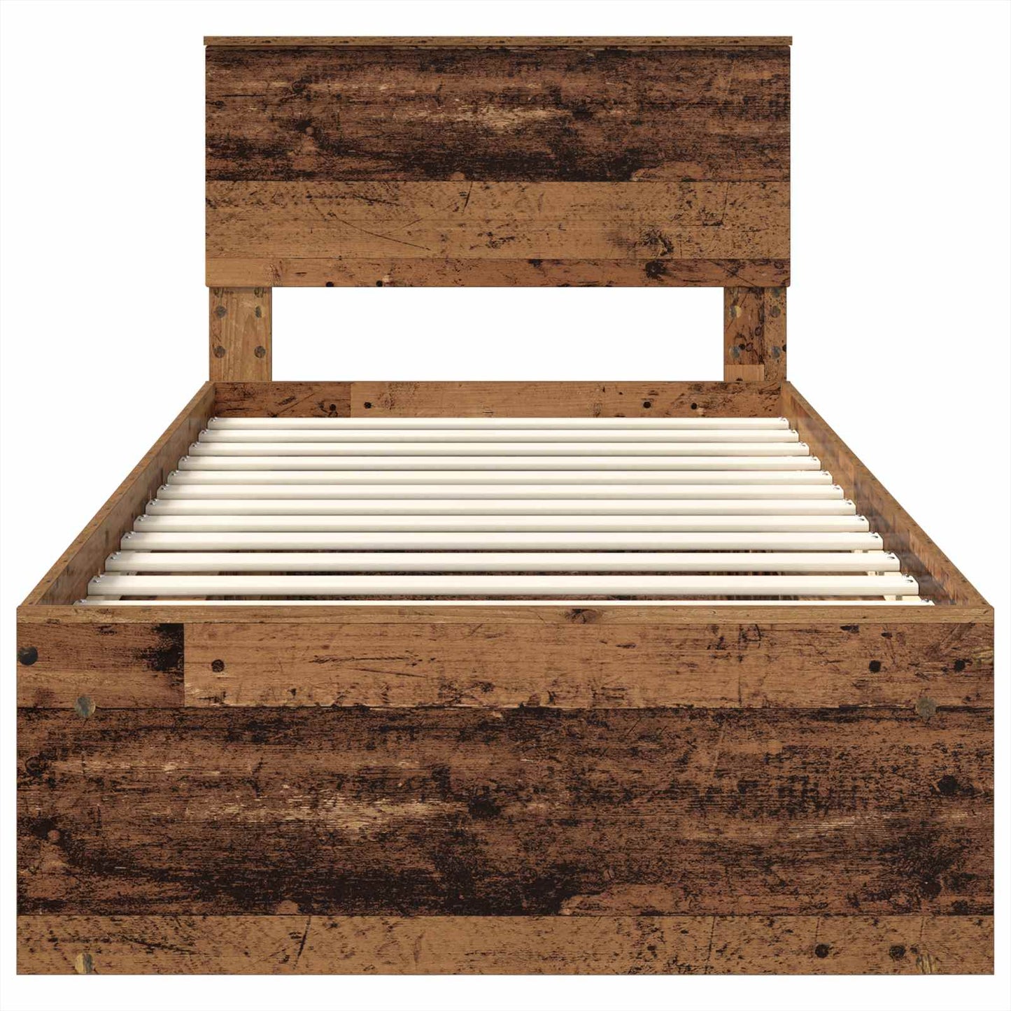 Struttura del letto Legno vecchio 90 x 200 cm Legno multistrato | homemem39