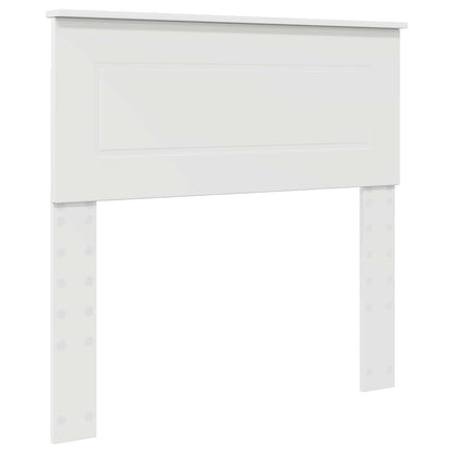 Struttura del letto Bianco 75 x 190 cm Legno multistrato