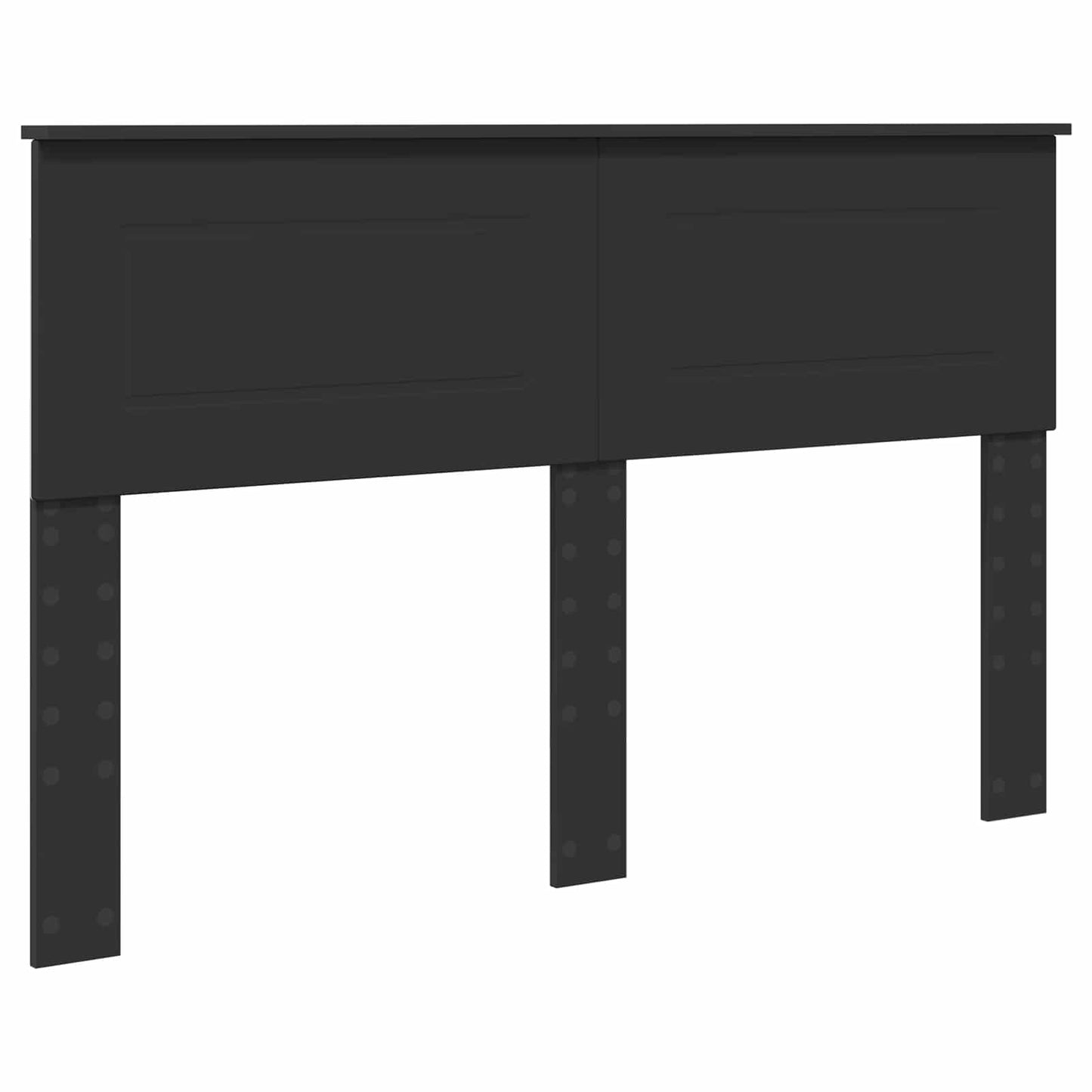 Struttura del letto Nero 160 x 200 cm Legno Ingegnerizzato