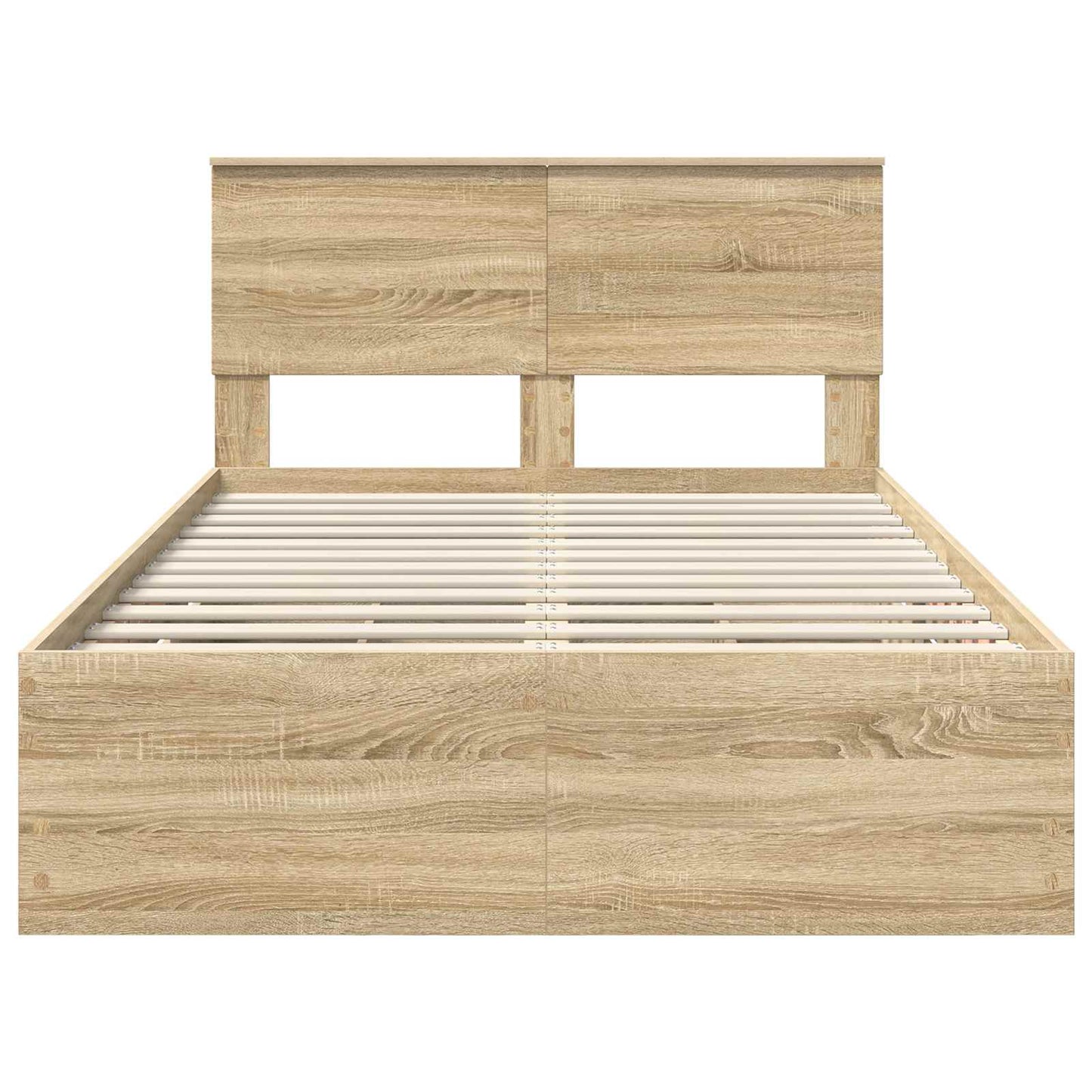 Struttura del letto con cassetto Rovere Sonoma 120 x 200 cm | homemem39