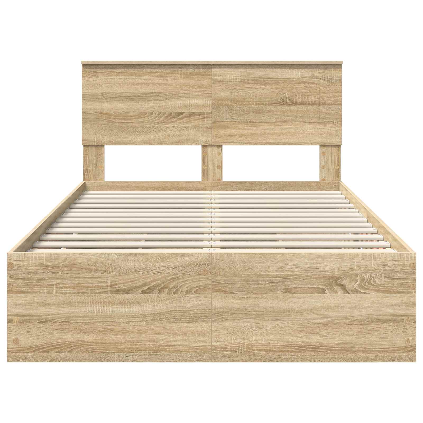 Struttura del letto con cassetto Rovere Sonoma 120 x 200 cm | homemem39