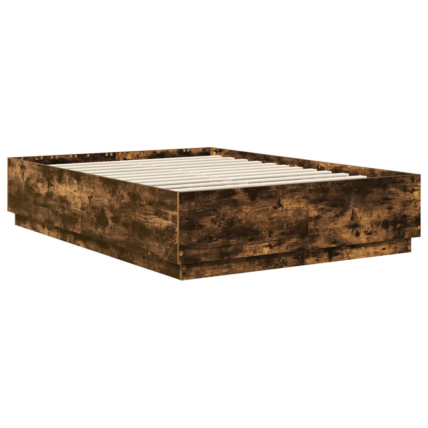 Struttura del letto Rovere fumé 150 x 200 cm Legno multistrato