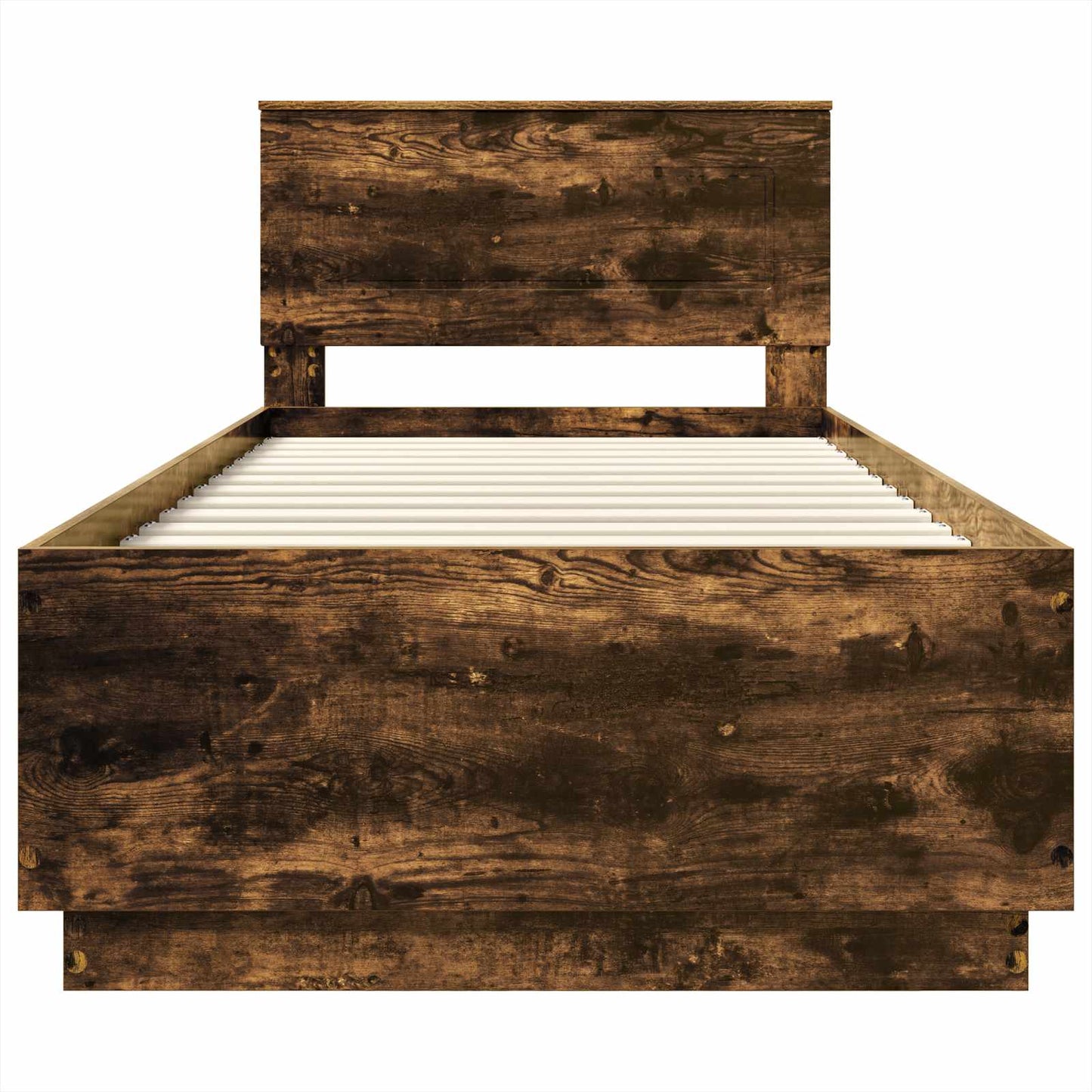 Struttura del letto Rovere fumé 90 x 200 cm Legno multistrato