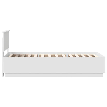 Struttura del letto Bianco 70 x 190 cm Legno multistrato