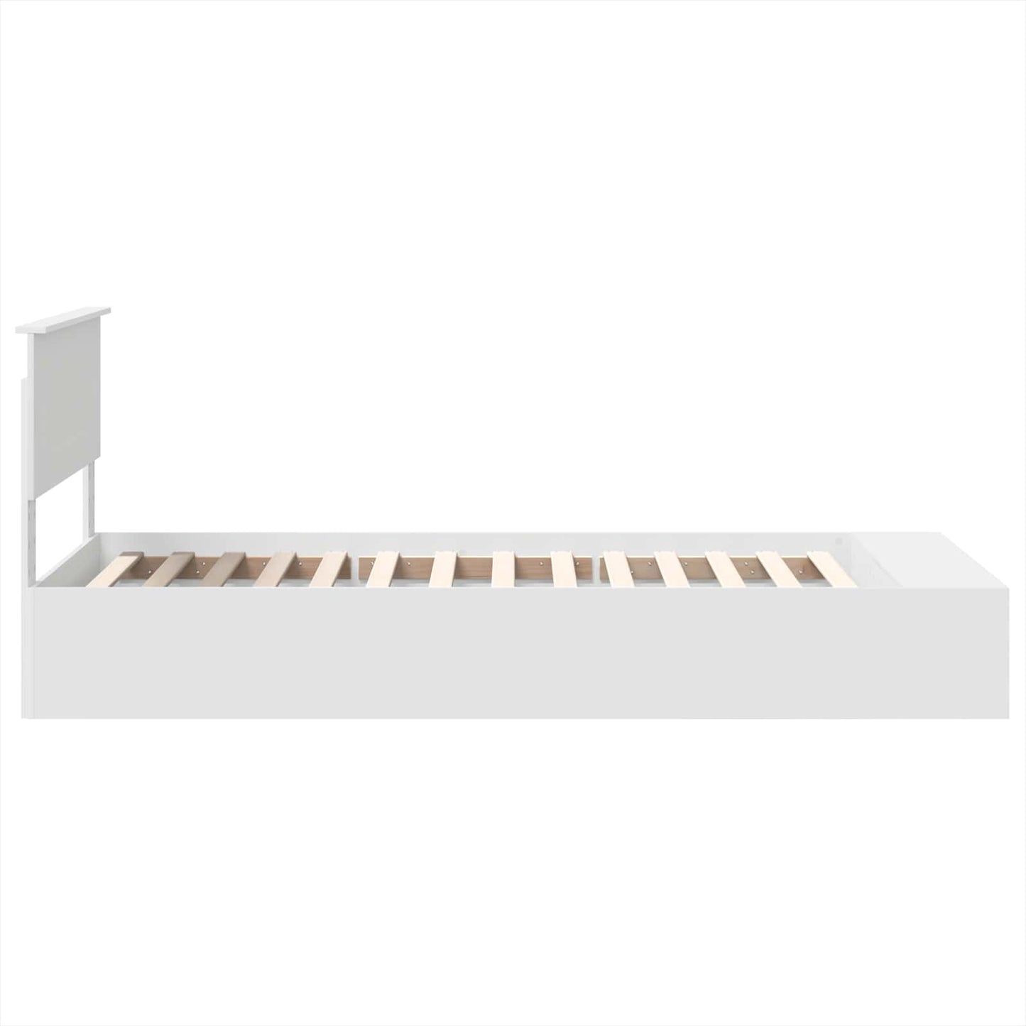 Struttura del letto Bianco 90 x 190 cm Legno multistrato