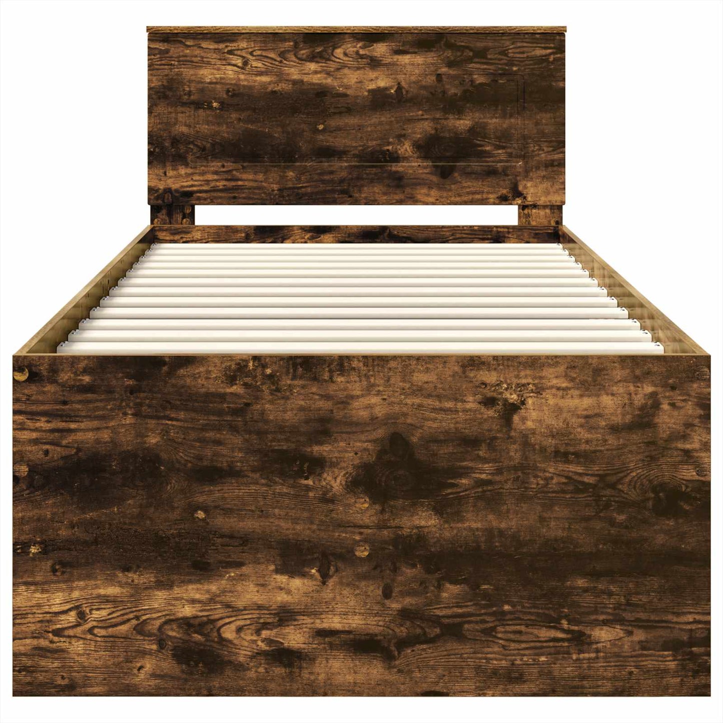 Daybed Rovere Affumicato e Nero 100 x 200 cm Legno multistrato