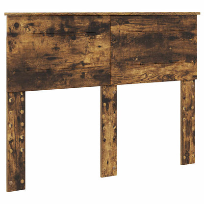 Struttura del letto Rovere fumé 135 x 190 cm Legno multistrato | homemem39