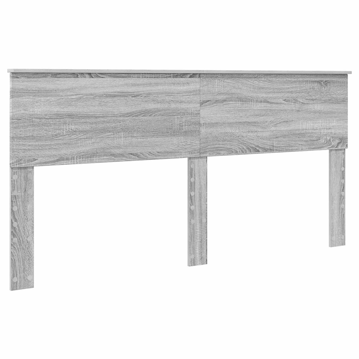 Struttura del letto con testiera Grigio Sonoma 180 x 200 cm | homemem39