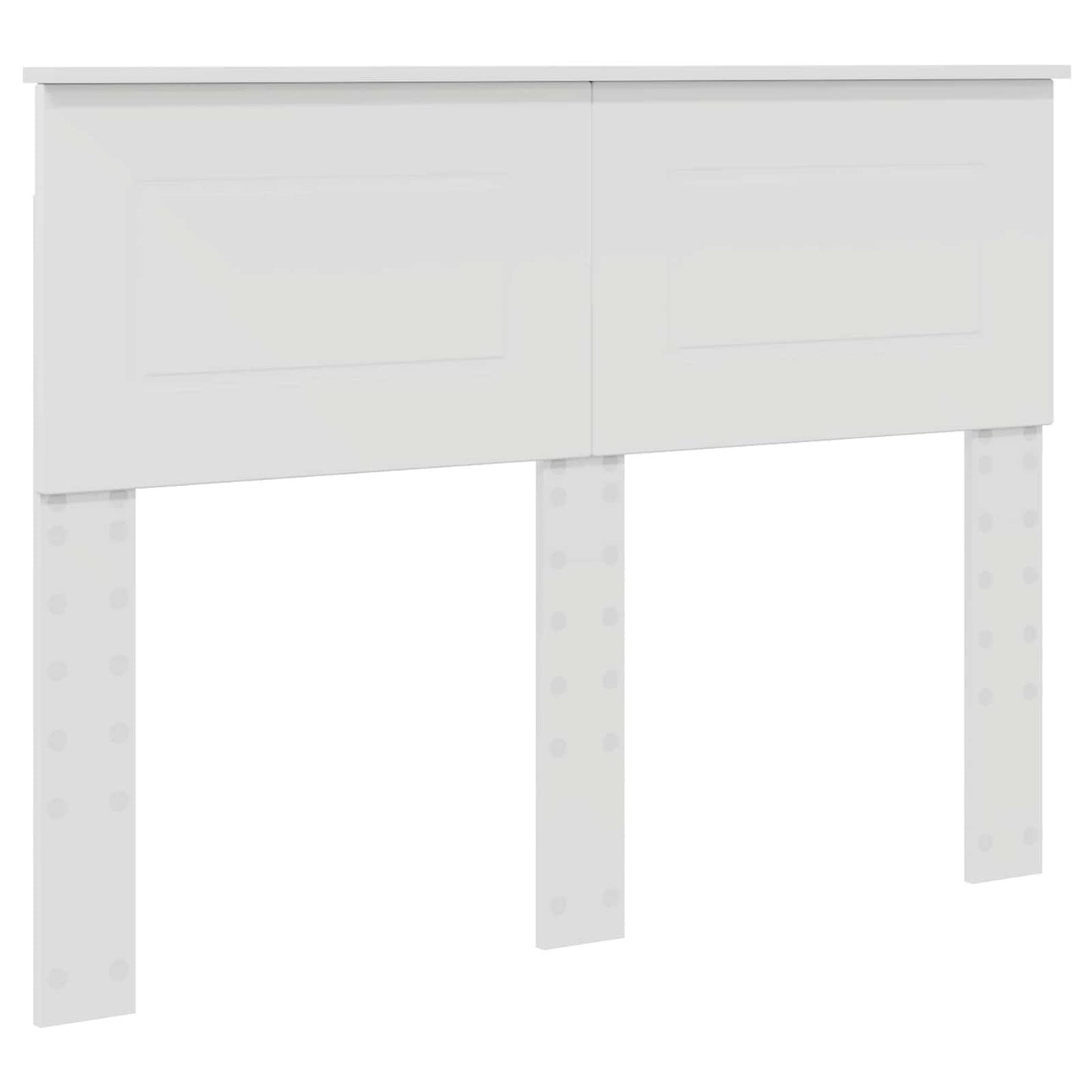 Struttura del letto Bianco 137 x 203 cm Legno multistrato