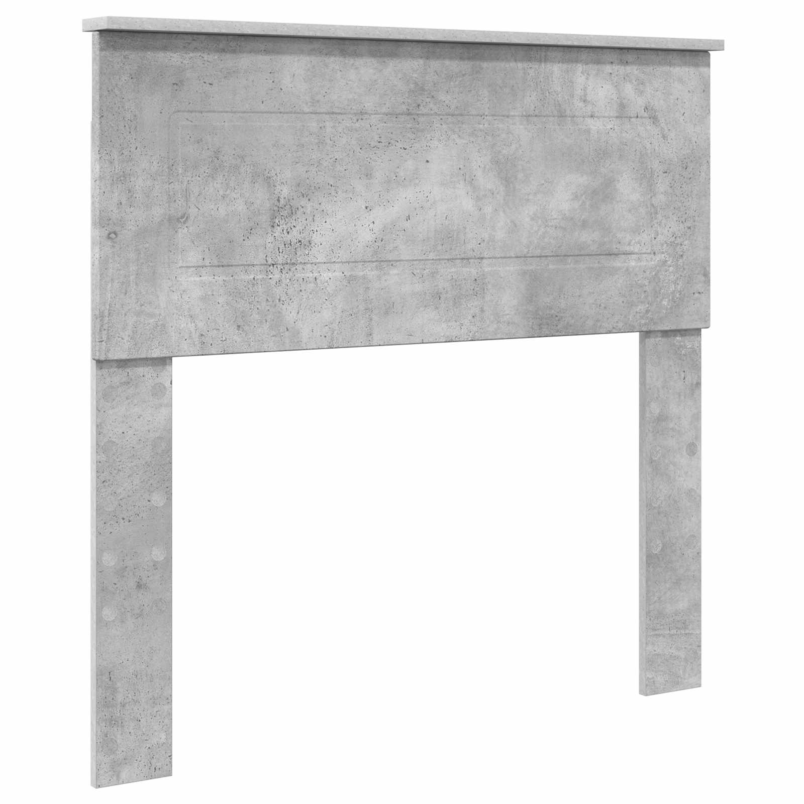 Struttura del letto con testiera Grigio cemento 100 x 200 m | homemem39