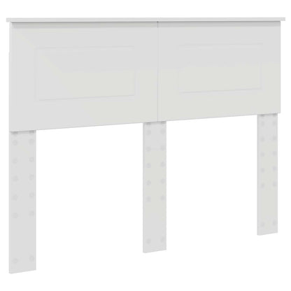 Struttura del letto Bianco 137 x 203 cm Legno multistrato | homemem39