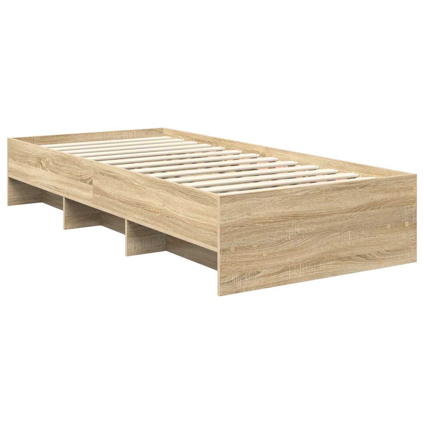 Struttura del letto Rovere Sonoma 80 x 200 cm Legno multistrato
