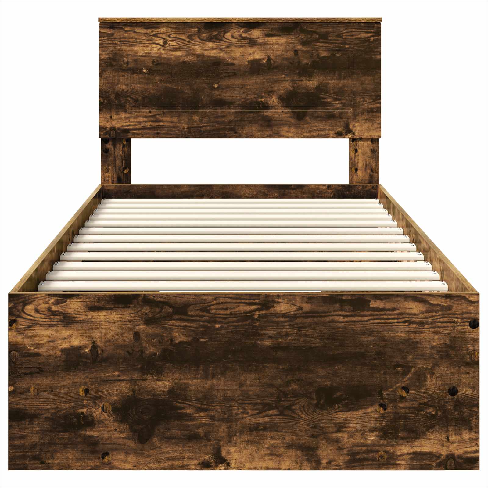Struttura del letto Rovere fumé 80 x 200 cm Legno multistrato | homemem39