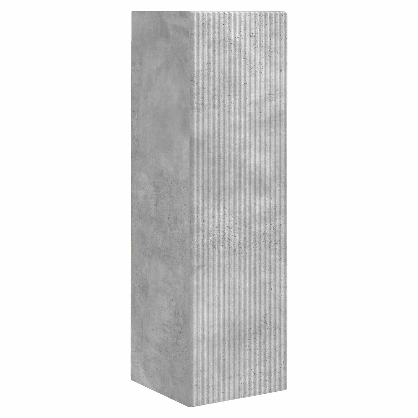 Set di Mobiletto da TV a Parete 4 pcs Grigio cemento | homemem39