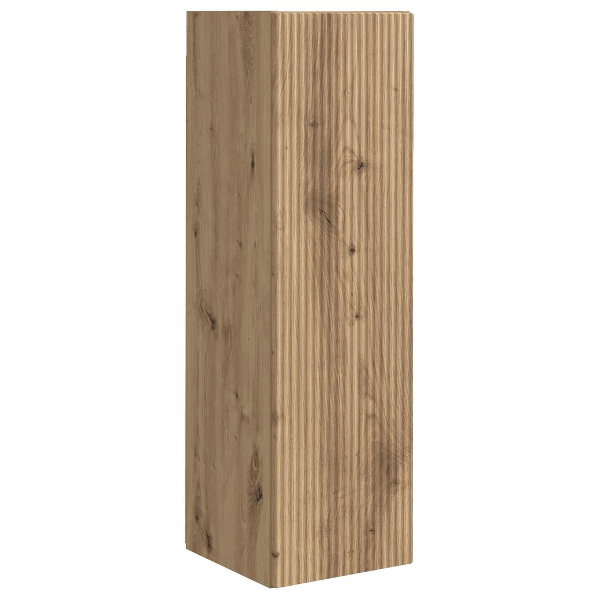 Set di Mobiletto da TV a Parete 4 pz Rovere artigianale | homemem39