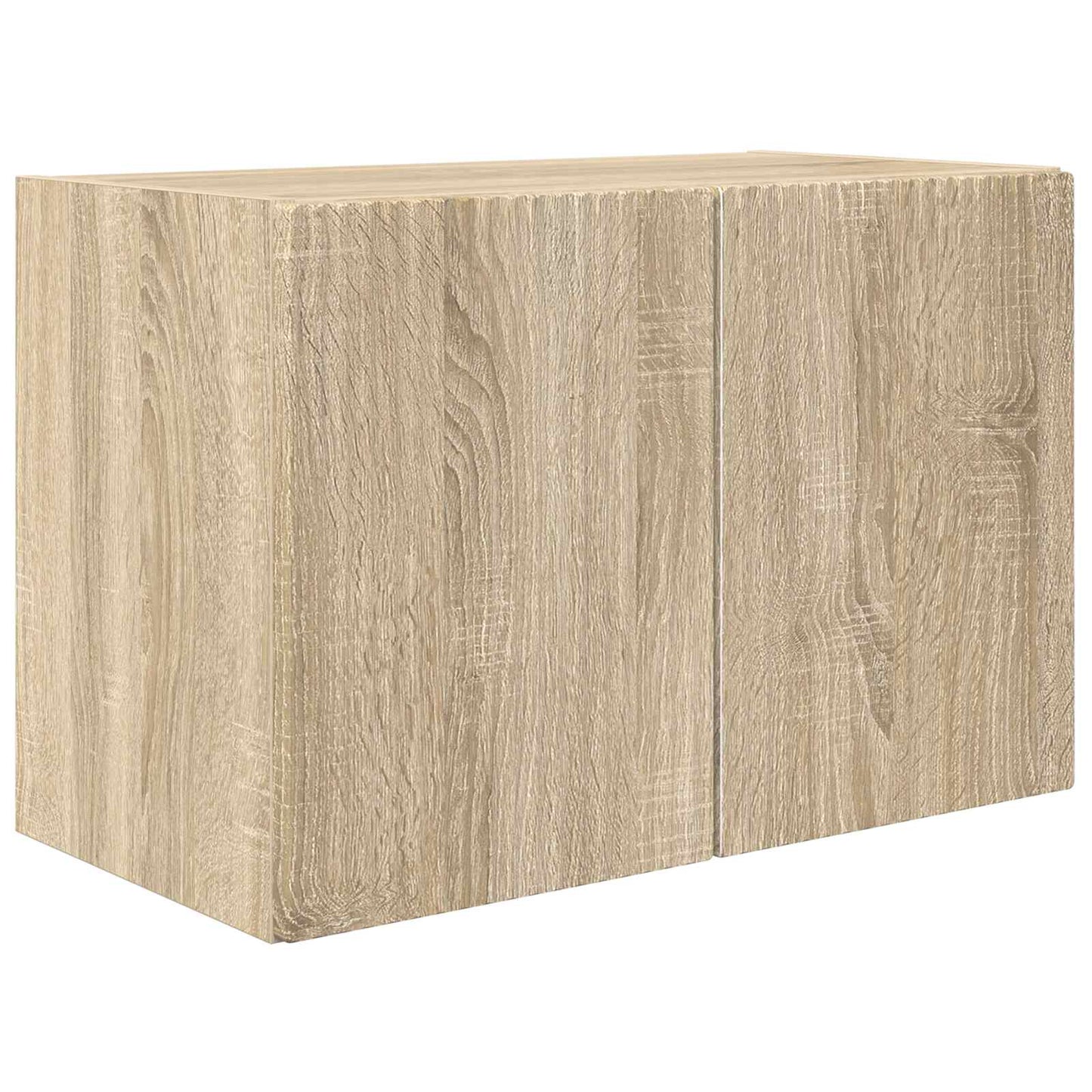 Set di Mobiletto da TV a Parete 4 pcs Rovere Sonoma | homemem39