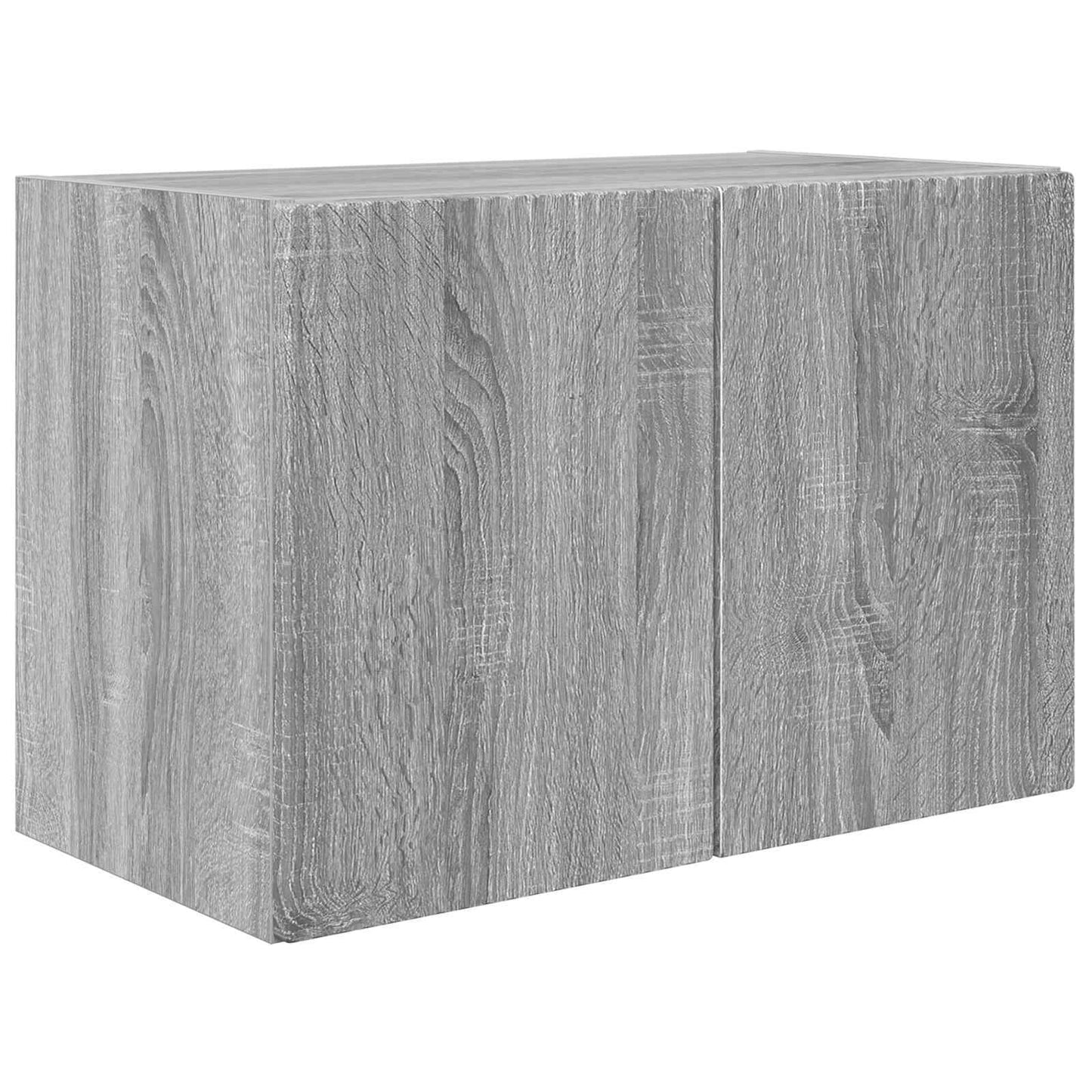 Set di Mobiletto da TV a Parete 4 pcs Grigio Sonoma | homemem39