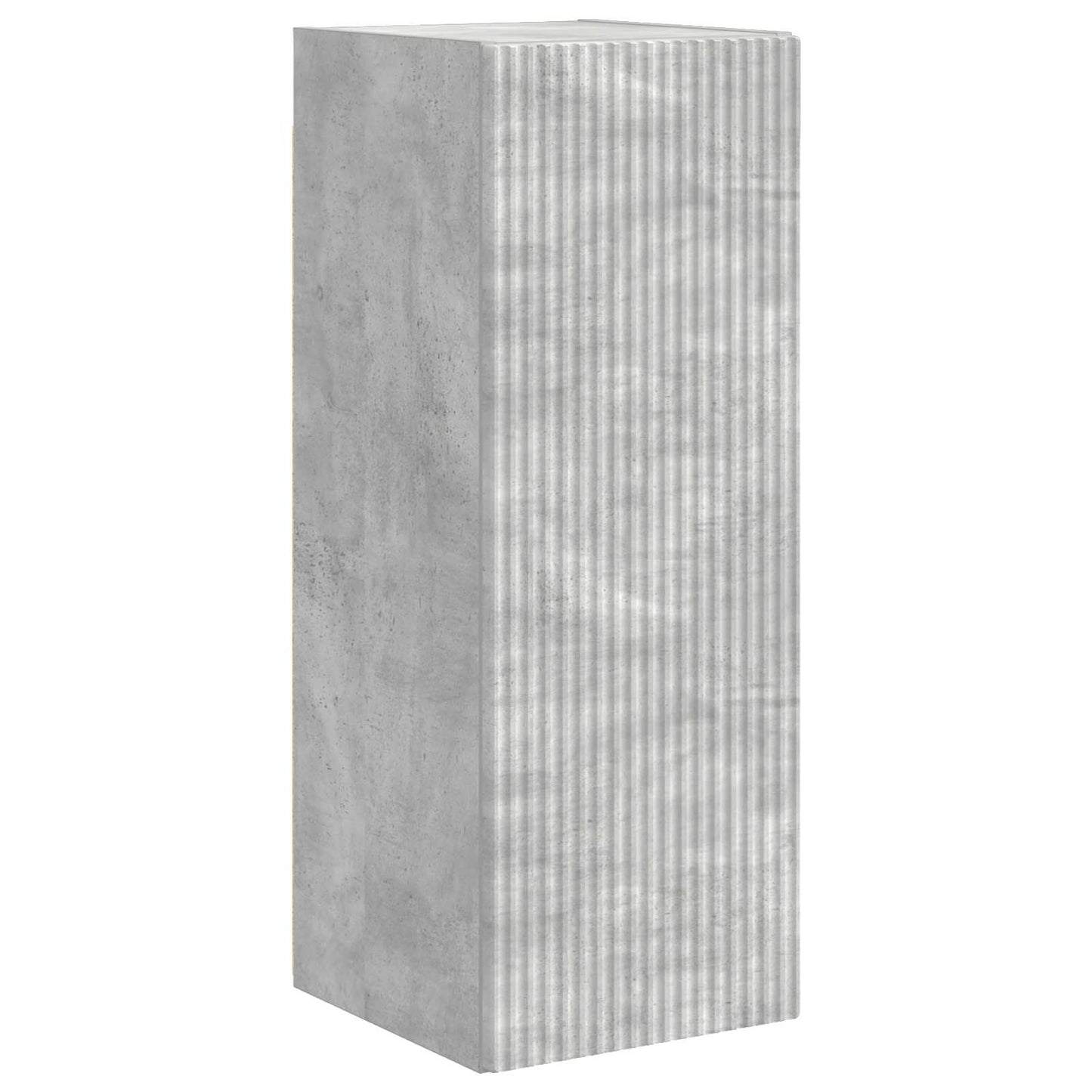 Set di Mobiletto da TV a Parete 6 pcs Grigio cemento