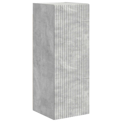 Set di Mobiletto da TV a Parete 6 pcs Grigio cemento