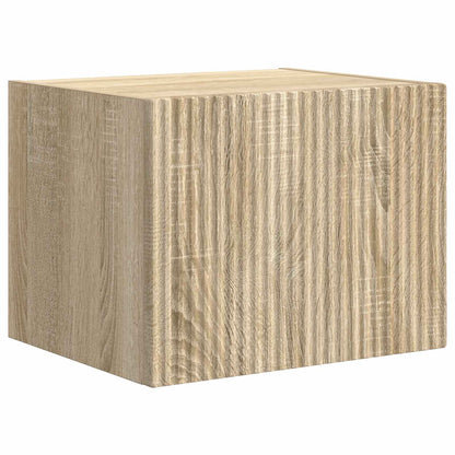 Montaggio a parete 6 pcs Rovere Sonoma