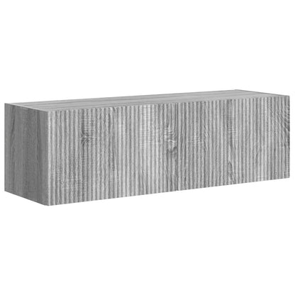 Montaggio a parete 6 pcs Grigio Sonoma