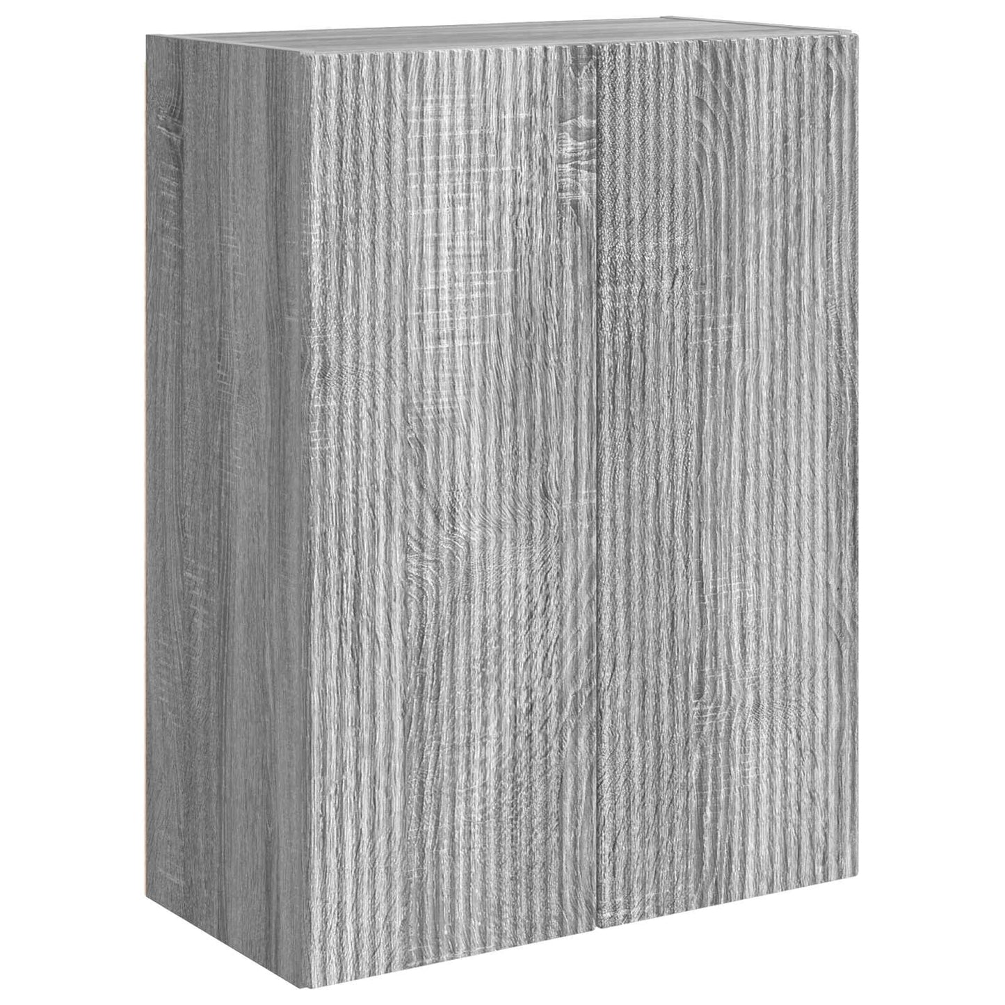 Montaggio a parete 6 pcs Grigio Sonoma