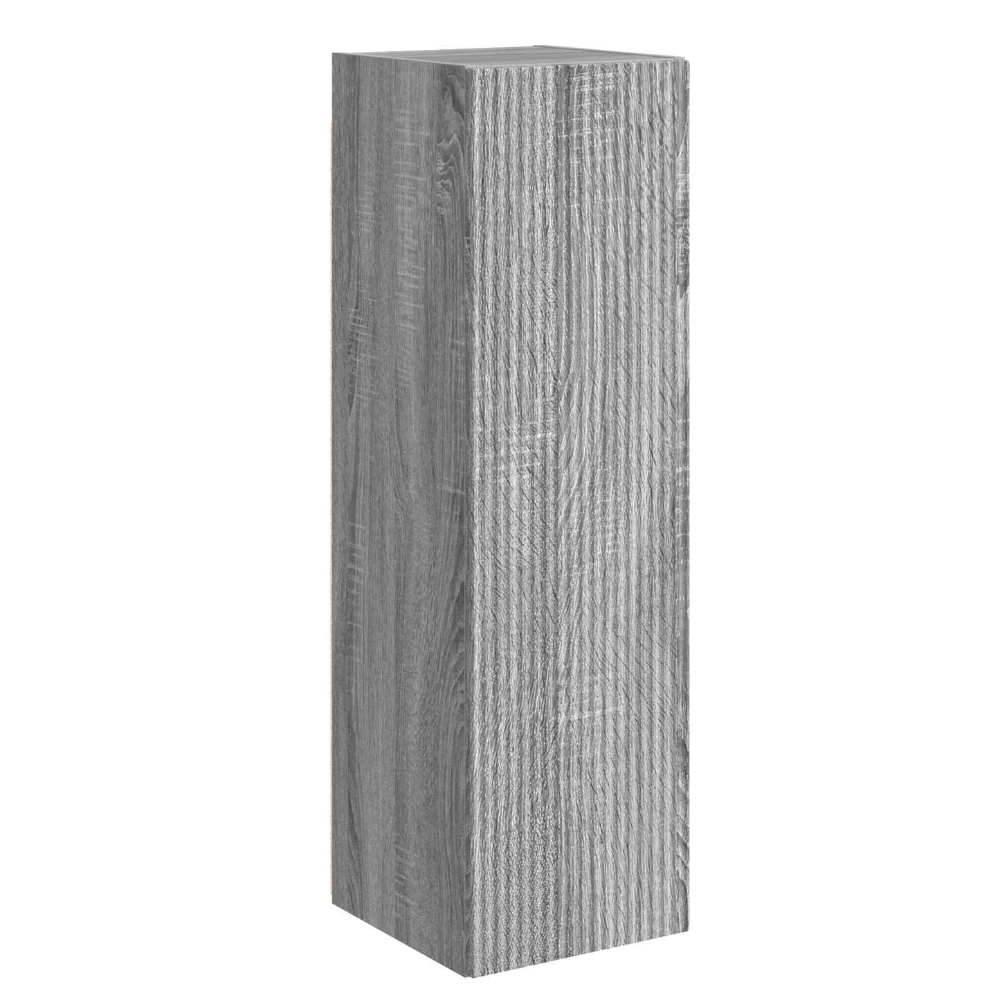 Montaggio a parete 6 pcs Grigio Sonoma