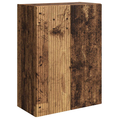 Montaggio a parete 6 pcs Legno vecchio