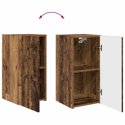 Set mobile TV 2 pcs Legno vecchio Legno multistrato