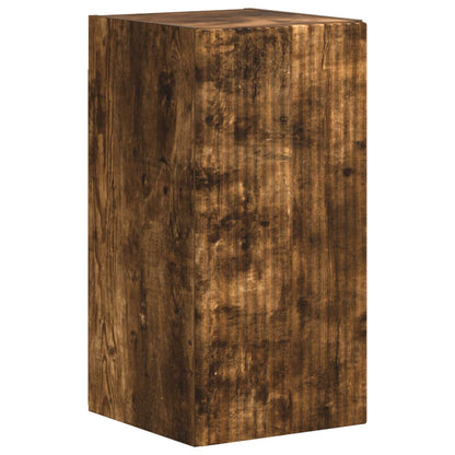 Set mobile TV 3 pcs Rovere fumé Legno multistrato