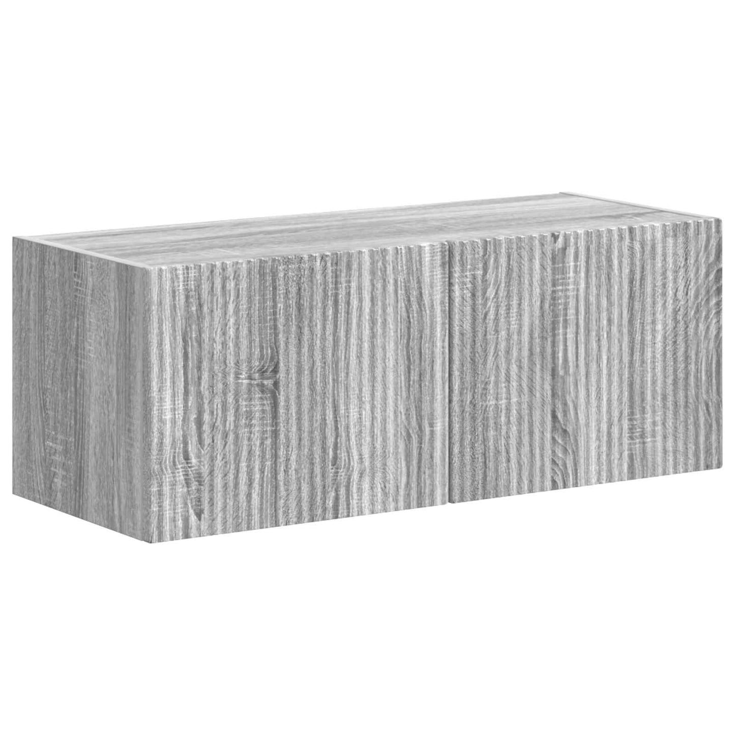 Set mobile TV 3 pcs Grigio Sonoma Legno multistrato