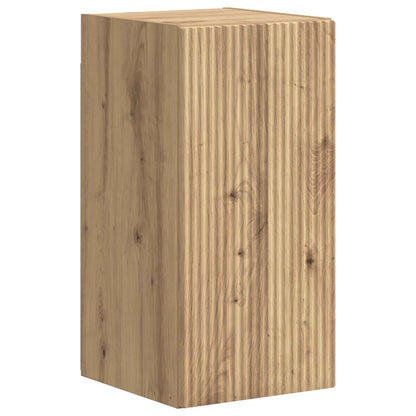 Set mobile TV 3 pcs Rovere artigianale Legno multistrato