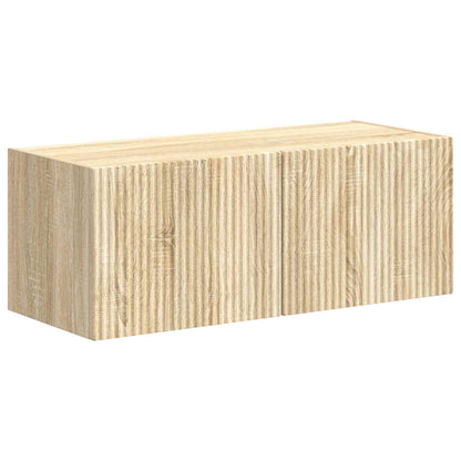 Set mobile TV 4 pcs Rovere Sonoma Legno multistrato