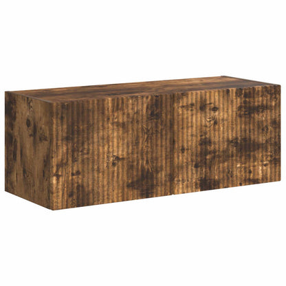 Set mobile TV 6 pcs Rovere fumé Legno multistrato