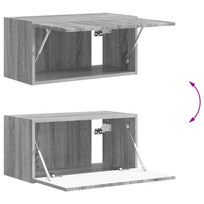 Set mobile TV 3 pcs Grigio Sonoma Legno multistrato