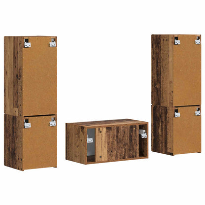 3 pcs Legno vecchio