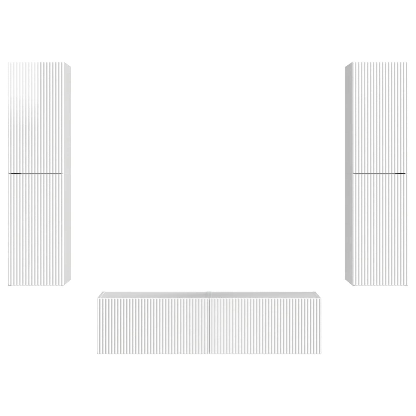 3 pcs Bianco Lucido