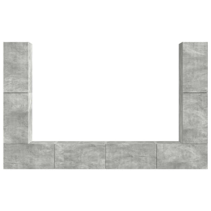 4 pcs Grigio cemento