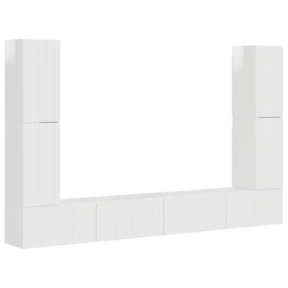 4 pcs Bianco Lucido