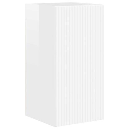 Mobile TV 4 pcs Bianco Lucido