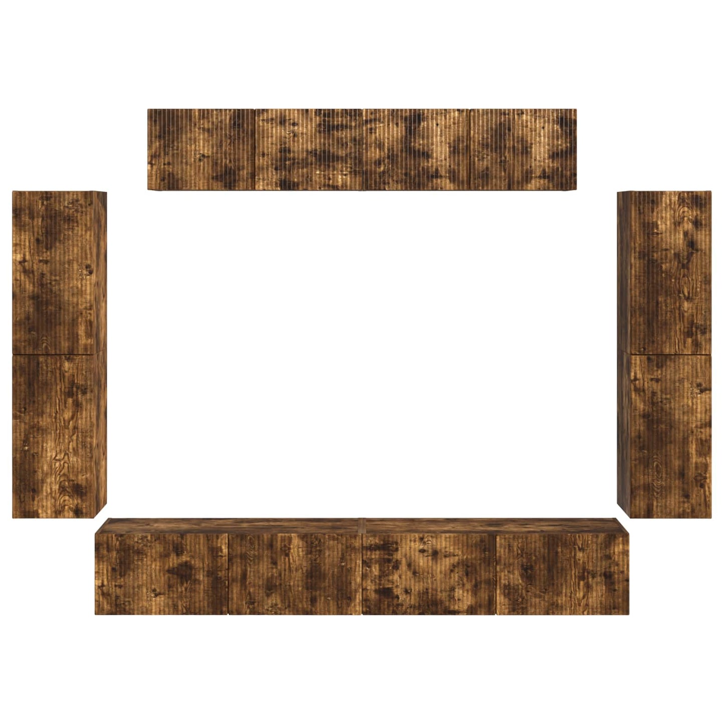 Mobile TV 4 pcs Rovere fumé