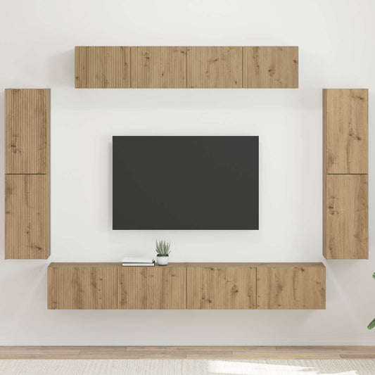 Mobile TV 4 pcs Rovere artigianale