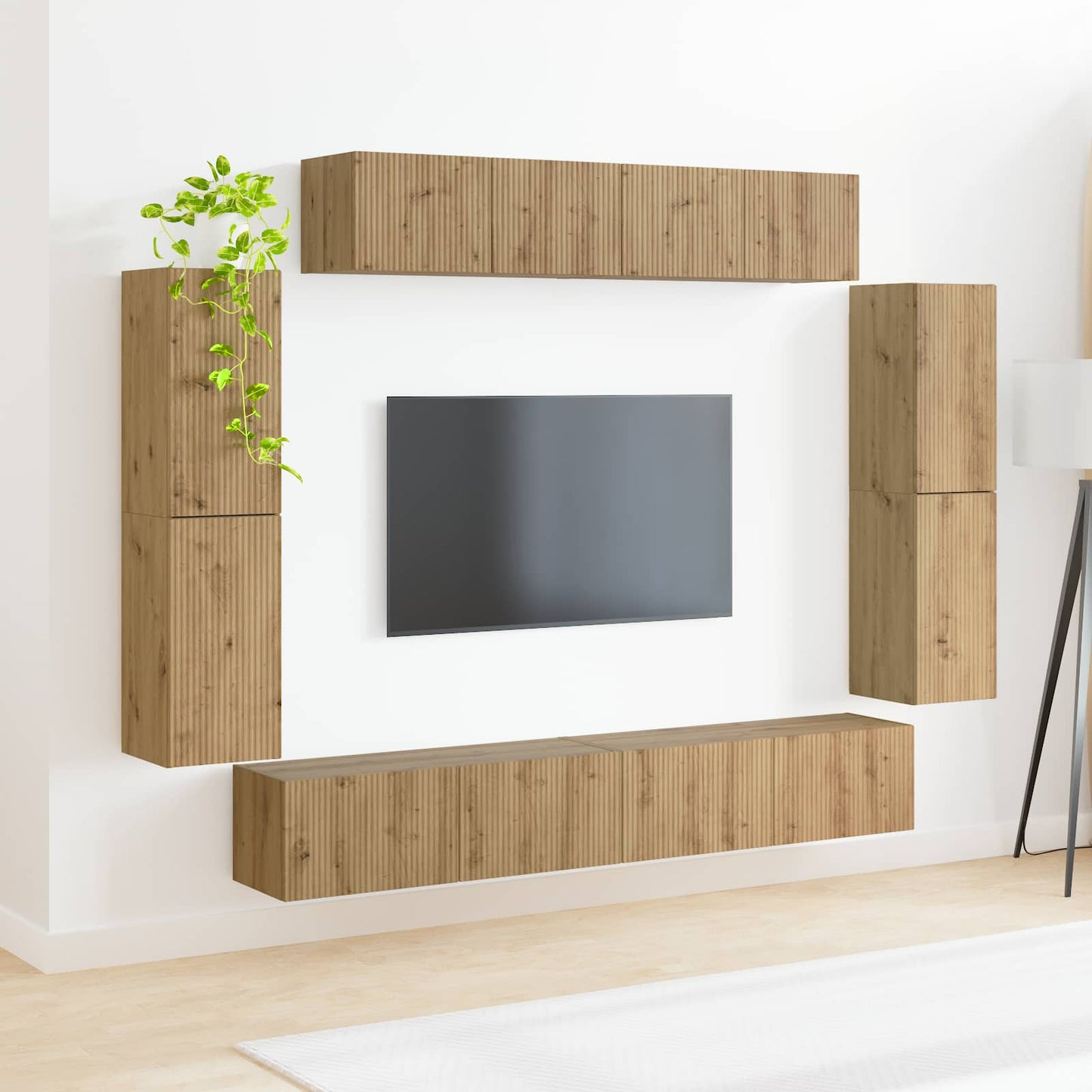 Mobile TV 4 pcs Rovere artigianale