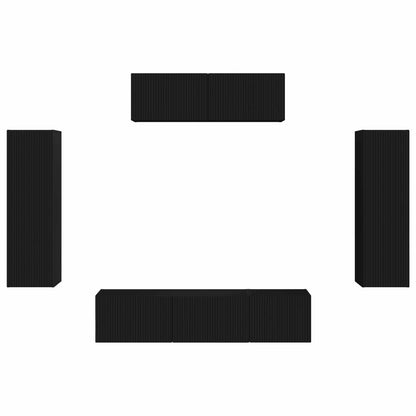 Mobile TV 3 pcs Nero