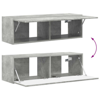 Mobile TV 5 pcs Grigio cemento | homemem39