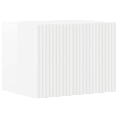 Mobile TV 3 pcs Bianco Lucido