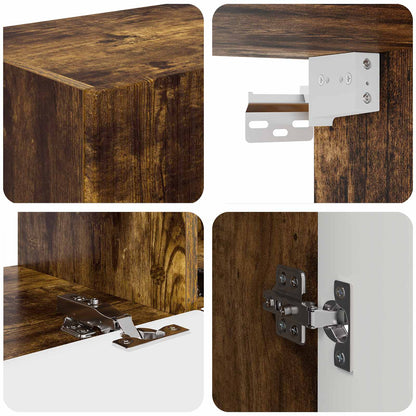 Mobile TV 3 pcs Rovere fumé